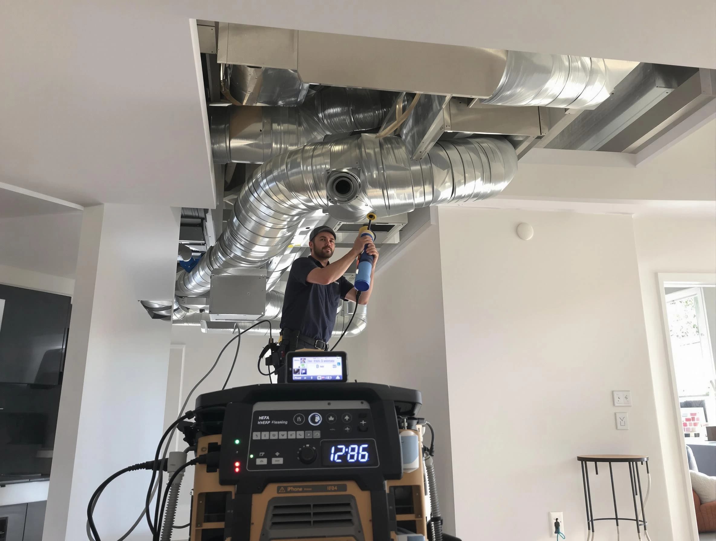 Advanced pure air duct cleaning by Senoia Air Duct Cleaning in Senoia