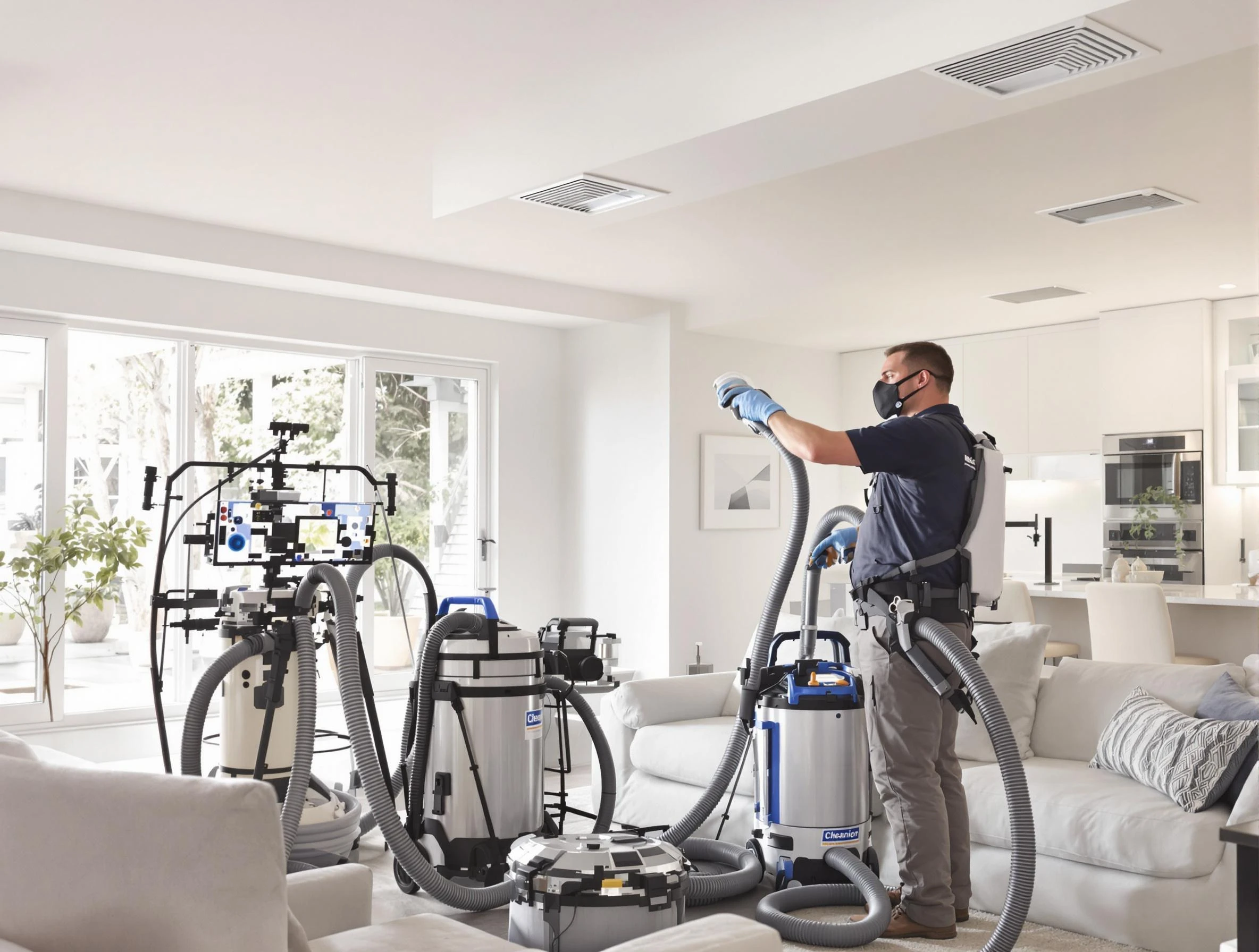 Professional AC duct cleaning by Senoia Air Duct Cleaning in Senoia