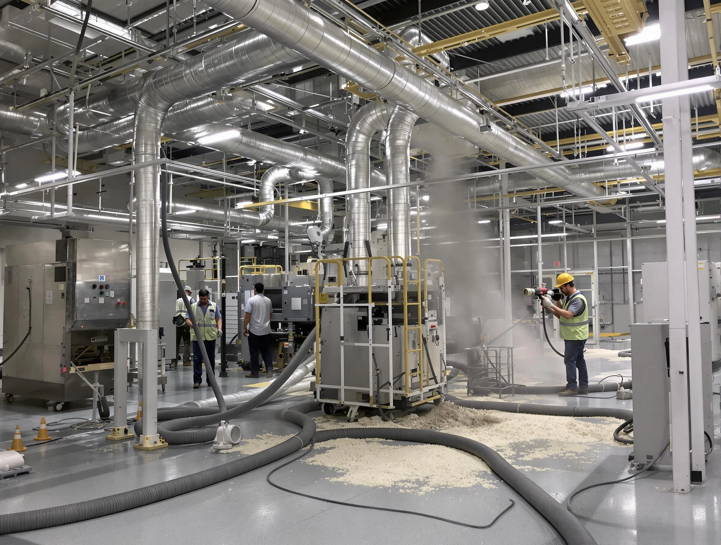 Heavy-duty industrial duct cleaning by Senoia Air Duct Cleaning in Senoia