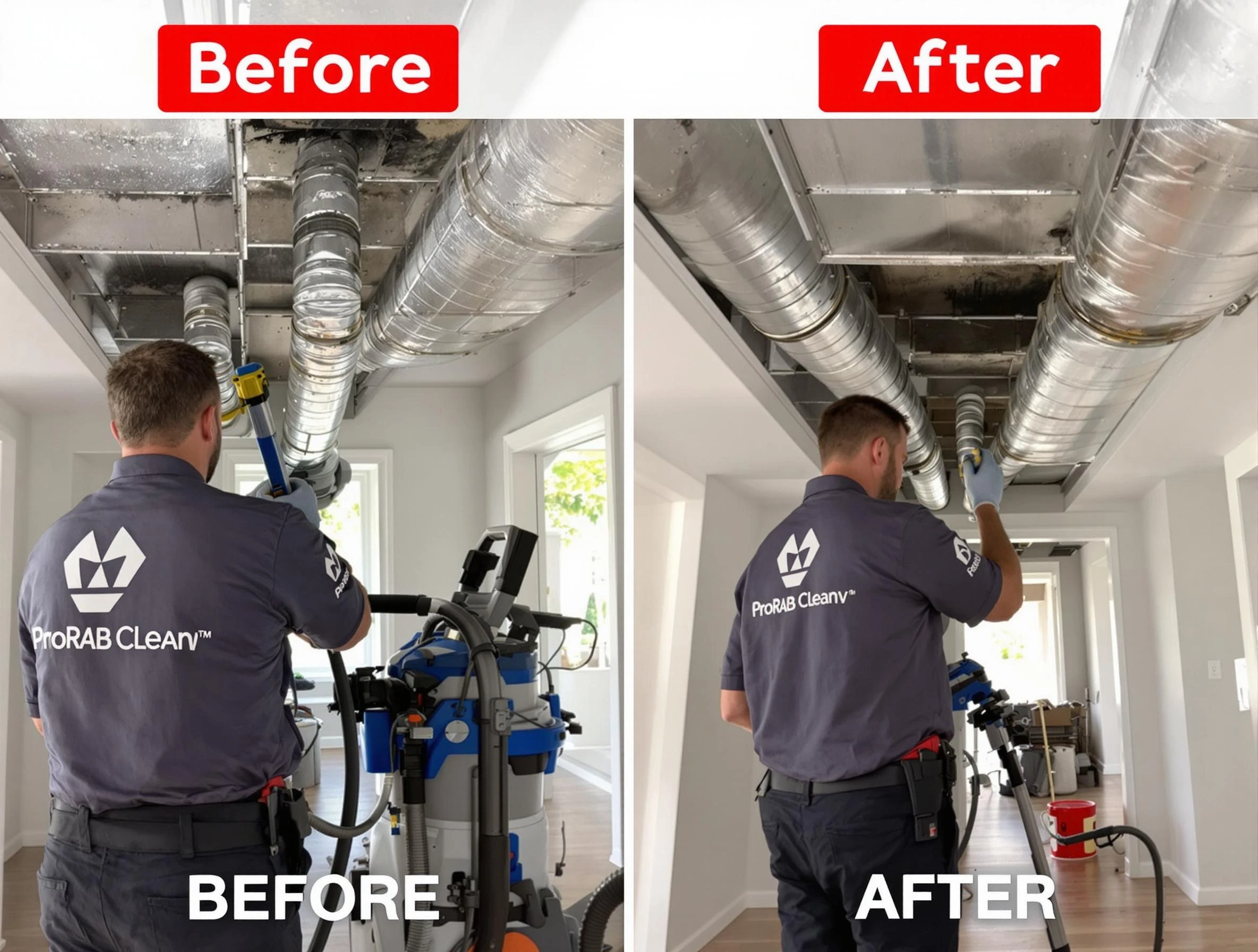 Senoia Air Duct Cleaning expert performing thorough residential duct cleaning in a Senoia home